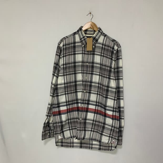타미힐피거 체크 긴팔 셔츠 체크남방 빈티지 XL