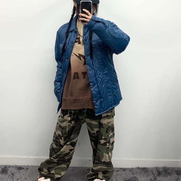 카모 카고 팬츠