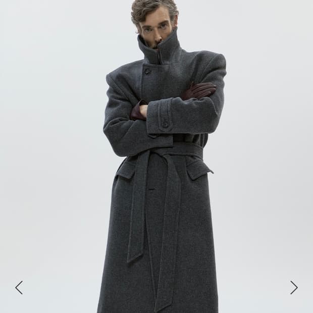 삽니다)세비지 로브코트 XL 블랙 그레이