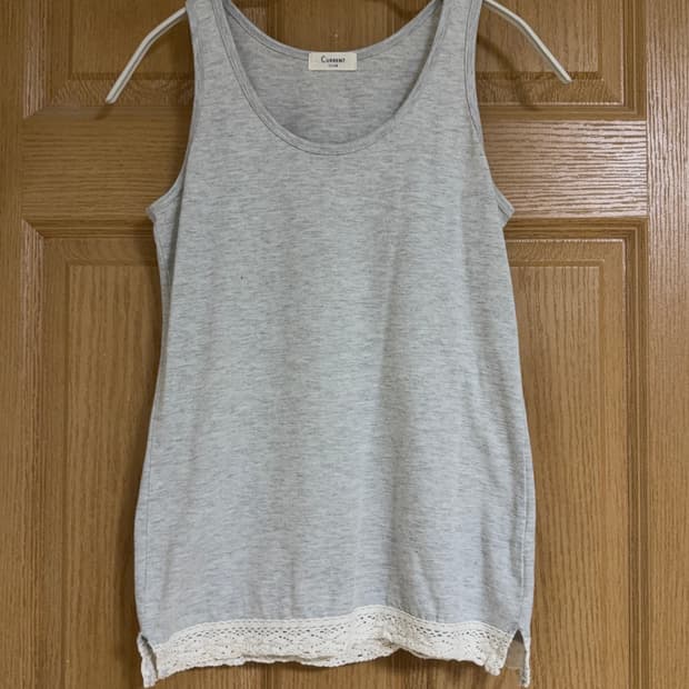 빈티지 레이스 나시