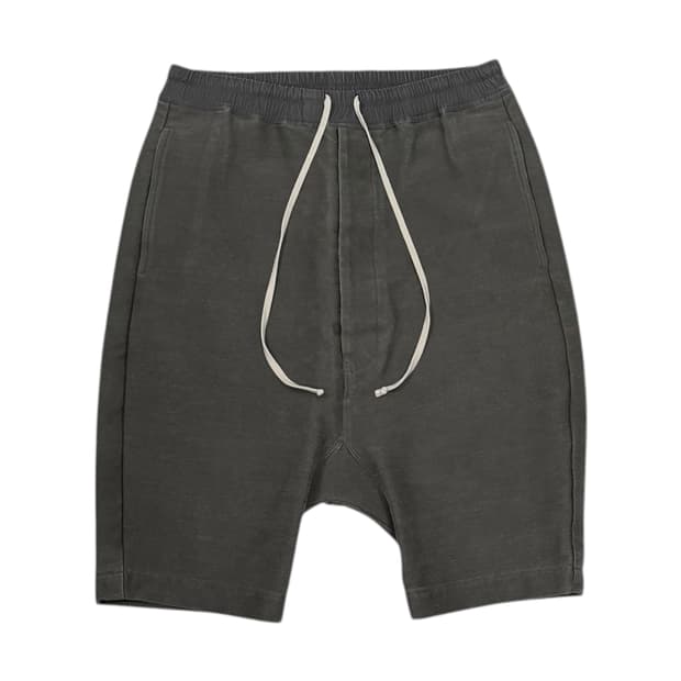 릭오웬스 15SS 다크쉐도우 드로우스트링 쇼츠 반바지 카키