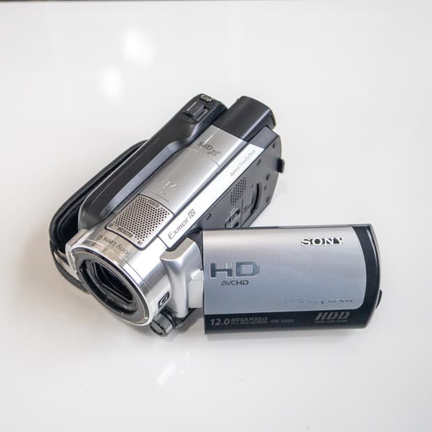 Sony HDR XR500V / 빈티지 디지털 캠코더