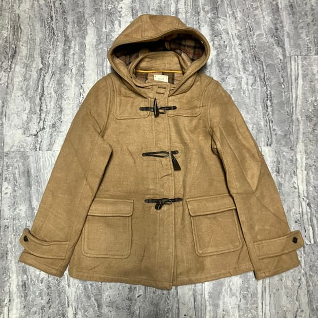 일본빈티지 Shuca 올드스쿨아메카지 라떼갸루모리걸 혁오풍 더플코트