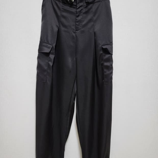 수입제품 새틴 밴딩 루즈핏 팬츠 새제품 55-77