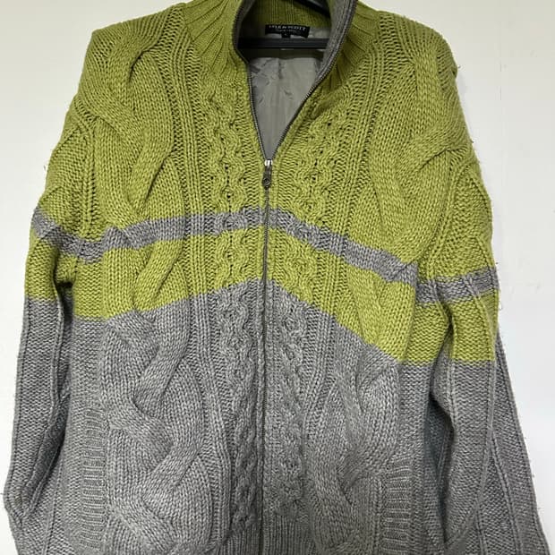 Lyle&Scott 니트 집업 가디건 L