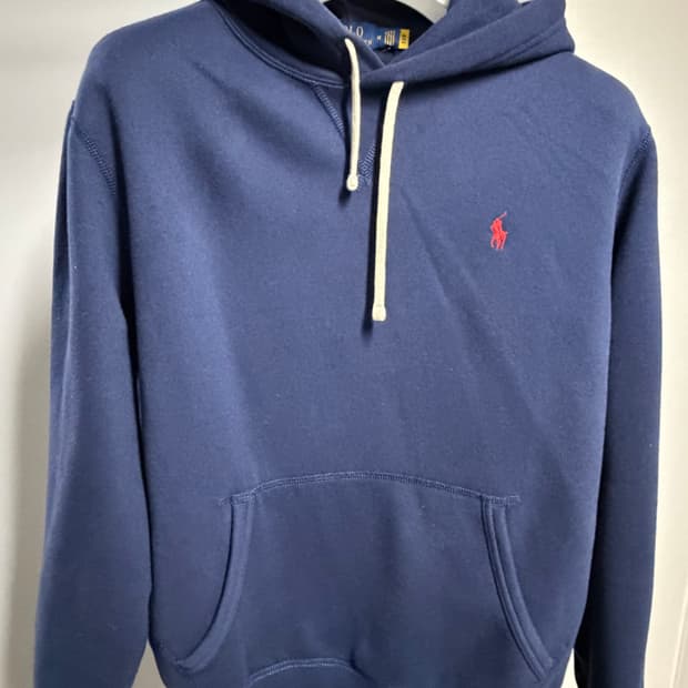 폴로 랄프로렌 포니 로고 후드 RL 플리스 후디 네이비 M