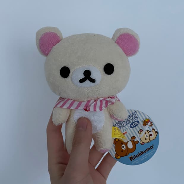 스카프 코리락쿠마 인형