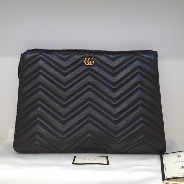 구찌 마몽 마틀라세 라지 클러치 (수수료X)