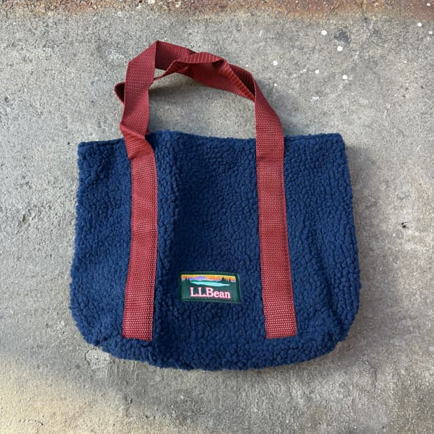 L.L.bean 엘엘빈 플리스 미니 토트백 가방