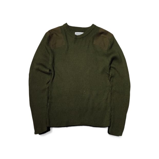 휴스턴 Houston 커맨더 코만도 니트 밀리터리니트 L