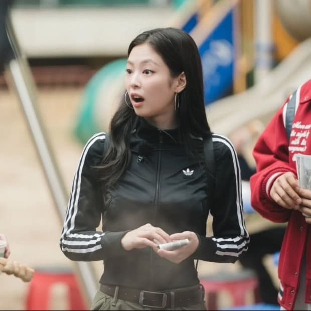 아디다스 크롭 져지 블랙 xs