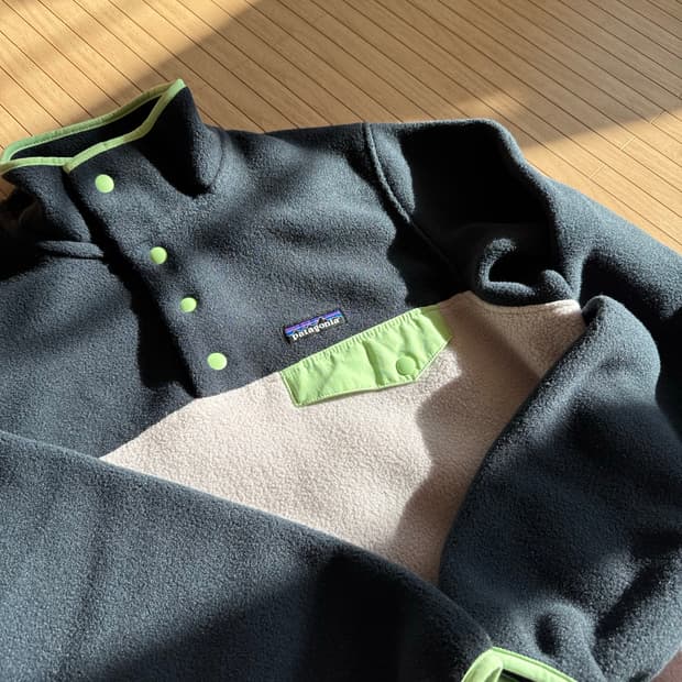 파타고니아 LW 신칠라 스냅티 풀오버 에코퍼플 새제품