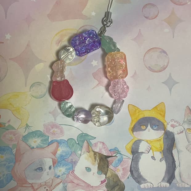 비즈 스트랩 | 핸드메이드