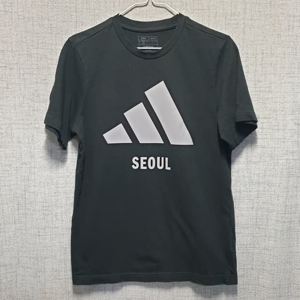 아디다스 서울 반팔티 블랙 s