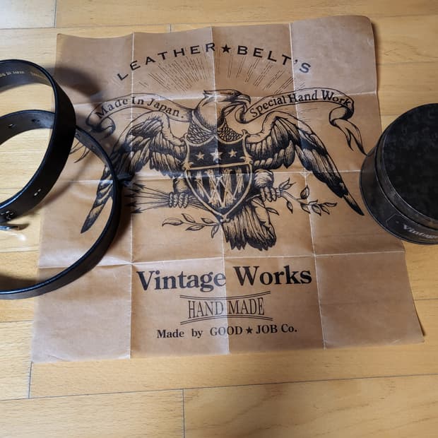 빈티지 웍스 5536 벨트 블랙