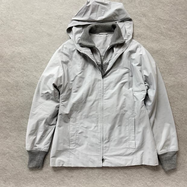 질샌더 by 라프시몬스 나일론 후드자켓