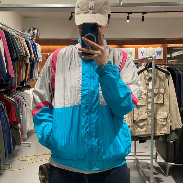 90s 올드스쿨 바람막이 자켓