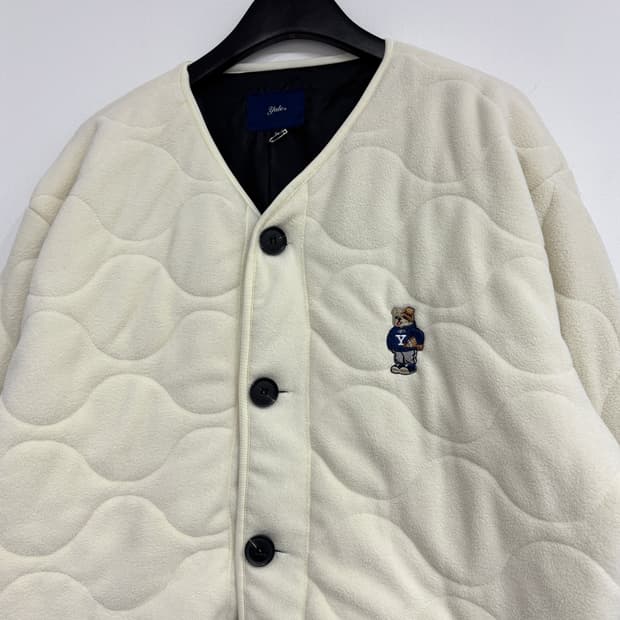 예일 퀼팅 플리스 후리스집업