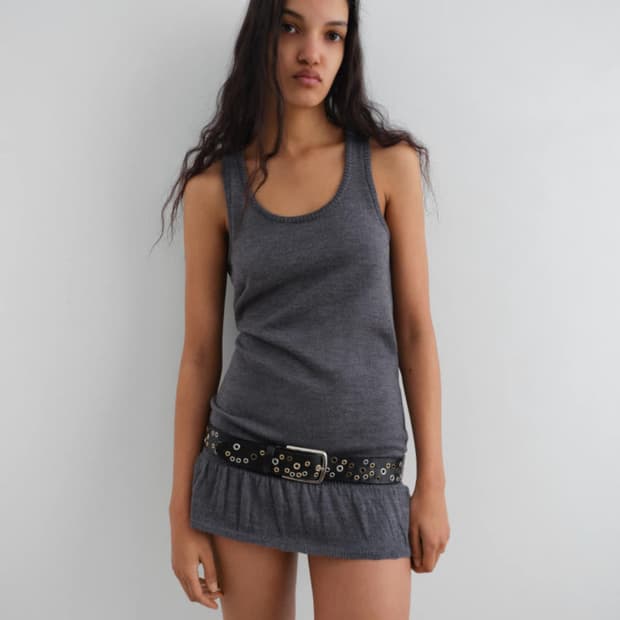 기마구아스 fille dress 슬리브리스 원피스 드레스 s