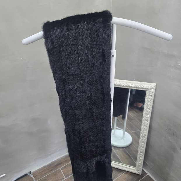 밍크100프로 목도리