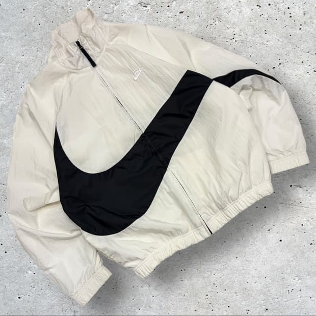 [XL] 나이키 빅스우시 바람막이 화이트/블랙 C462