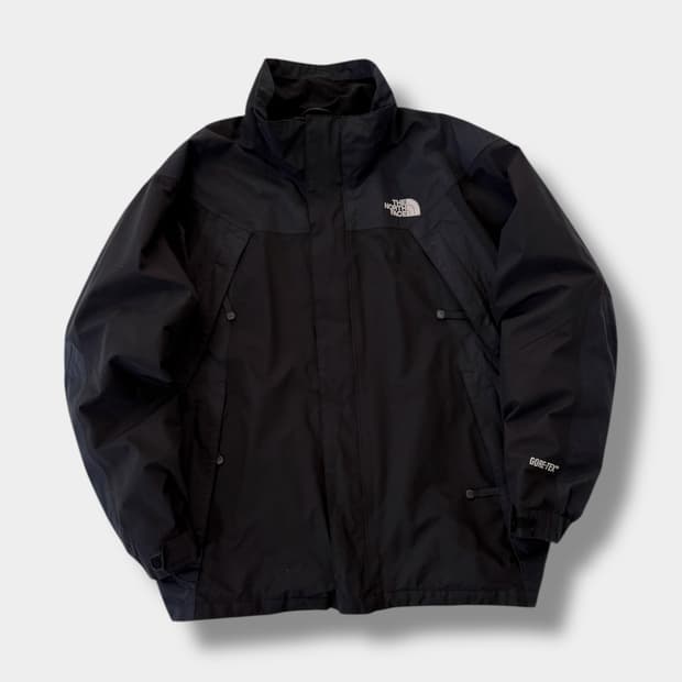 노스페이스 00‘s 루즈핏 블랙 고어텍스 투웨이 자켓