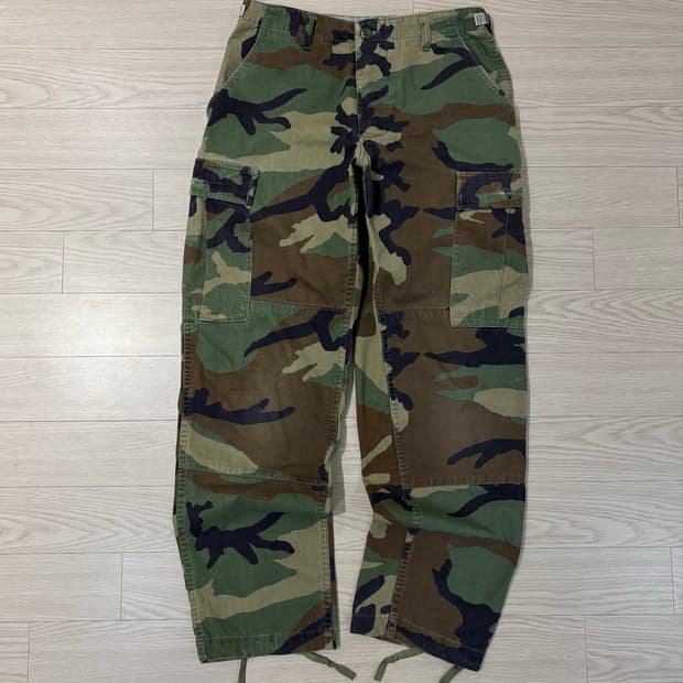 90’s U.S.Army BDU Pants 미군 우드랜드 카모팬츠