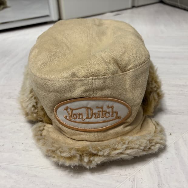 본더치 빈티지 이어플랩캡