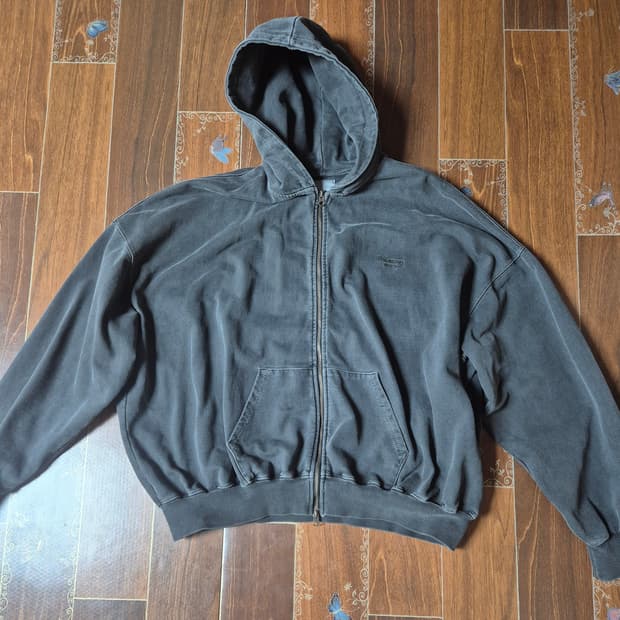 [1]언더마이카 Mu.11 피그먼트 워싱 후드집업