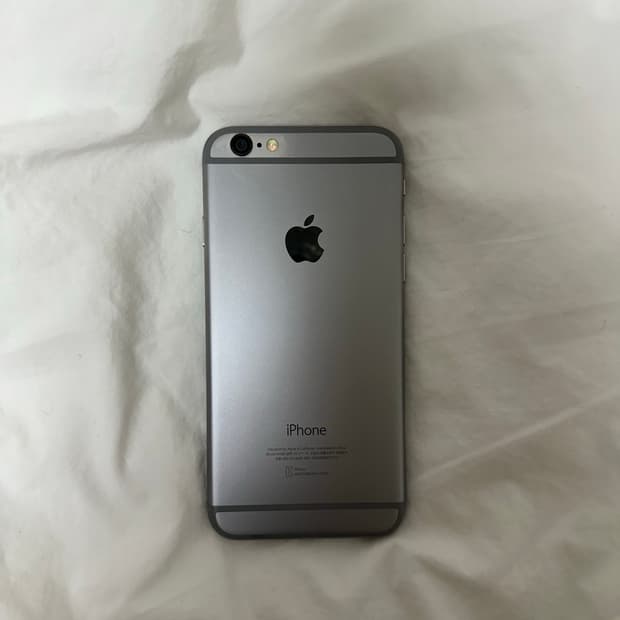 정품 애플 아이폰 6 실버 (배터리효율92%)