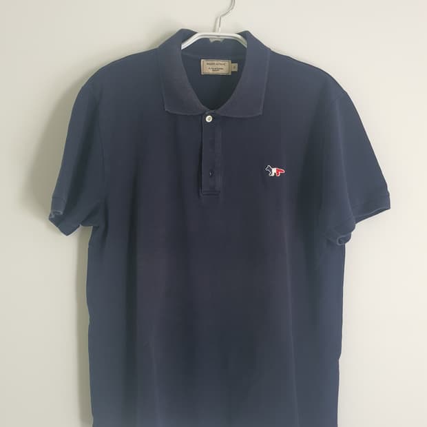 메종키츠네 남성 카라티