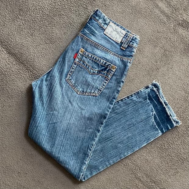 아츠오 타야마 데님팬츠 W38 ATSURO TAYAMA