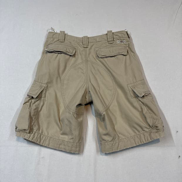 32inch) 폴로 진스 박스로고 카고 버뮤다 반바지 면바지