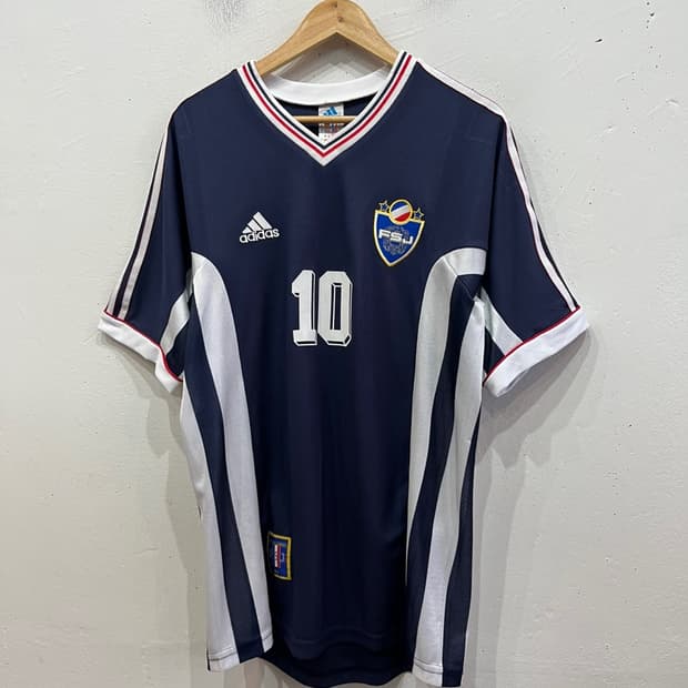 아디다스 98 유고슬라비아 유니폼 스토이코비치 Made ENGLAND