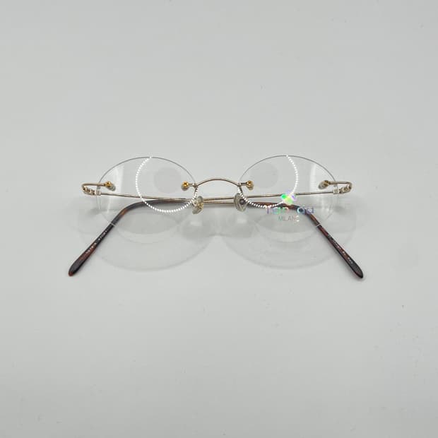 Vintage Yanda Rimless Glasses(leopard)