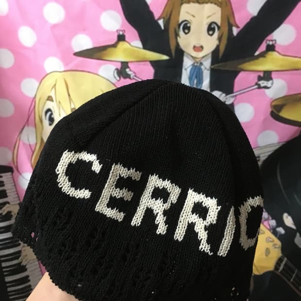 (1회착)세릭 cerric 니트 비니 (여름용)