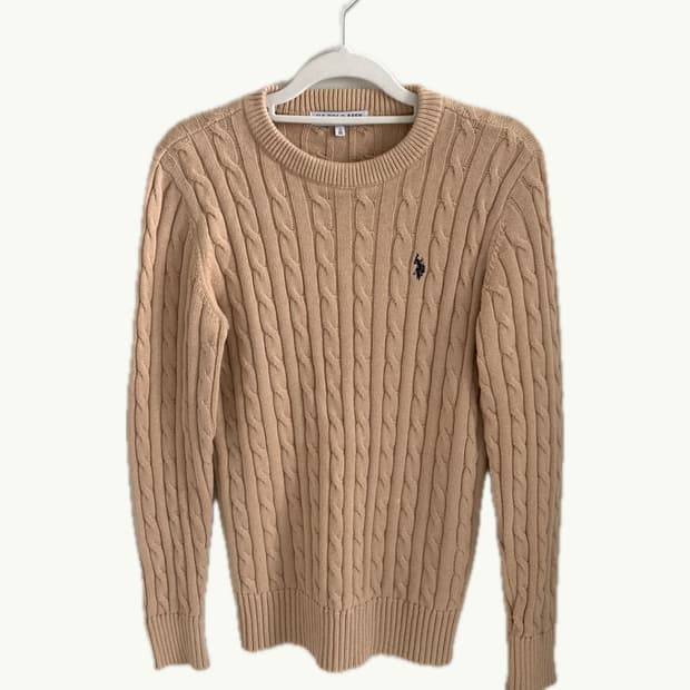 [정품] Polo begie knit
