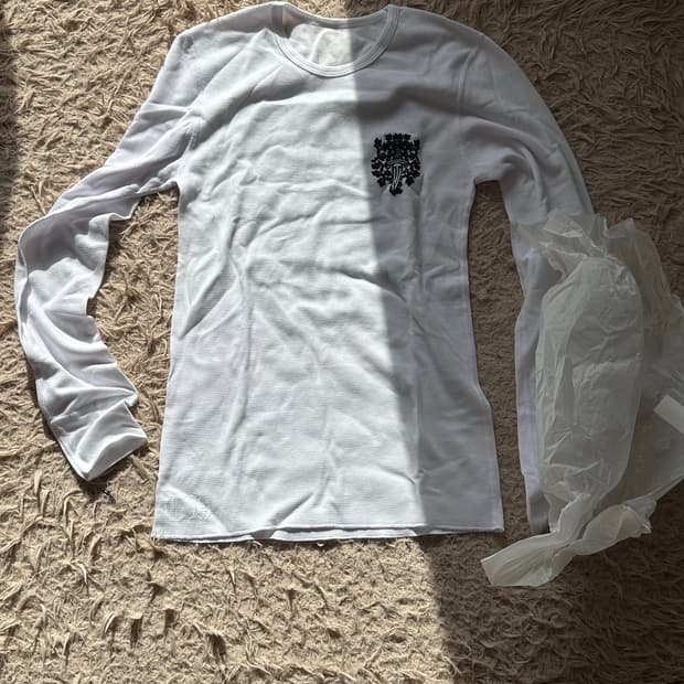 크롬하츠 대거 와플 써멀 롱슬리브 m