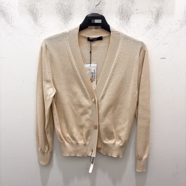 (정품/새상품) 막스마라 위켄드 여성 페코라 베이지 코튼 가디건