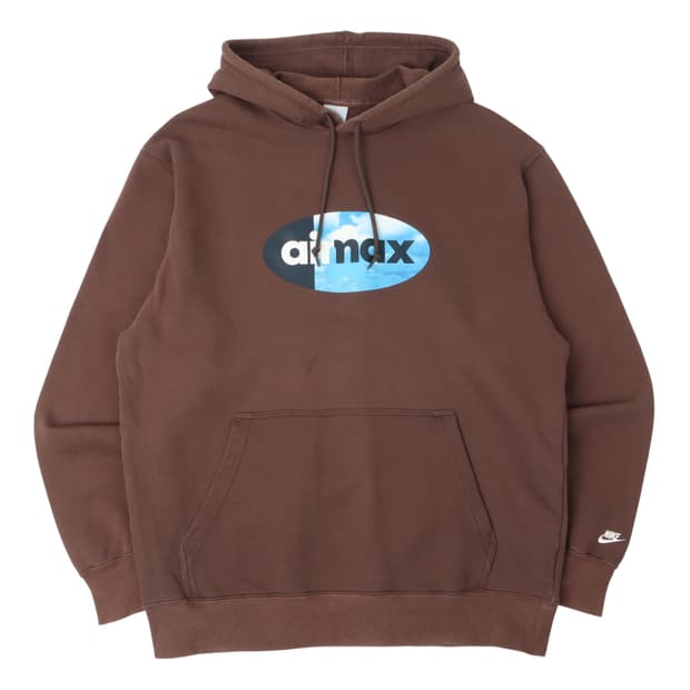 나이키 2000s 브라운 에어맥스 후드티