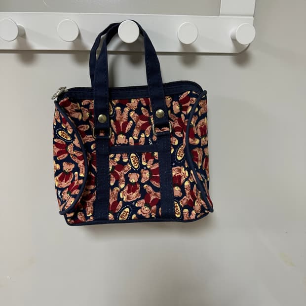 빈티지 곰돌이 미니백