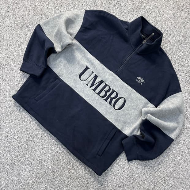 110 엄브로 후리스 반집업 긴팔티 0421J