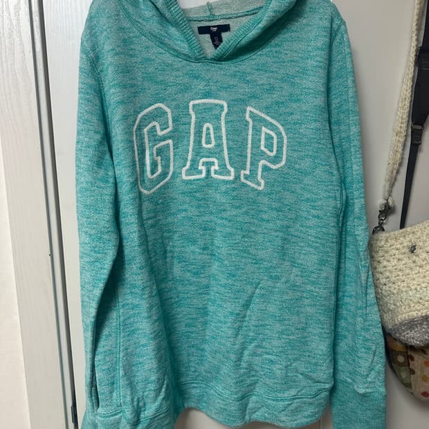 gap 민트 후드티