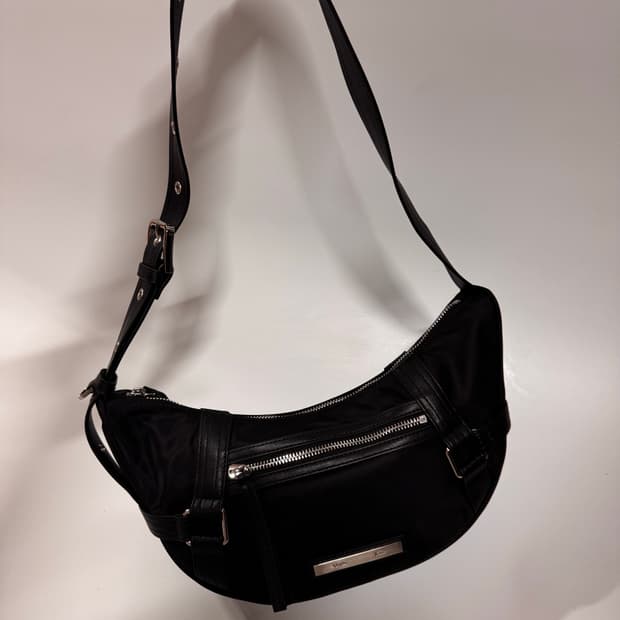 마뗑킴 블랙 라운드 숄더백