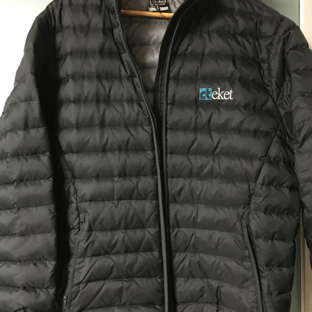테켓 패딩 L