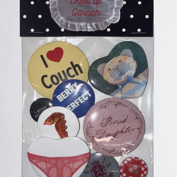 스컬프터 Tin Brooch Set Multi