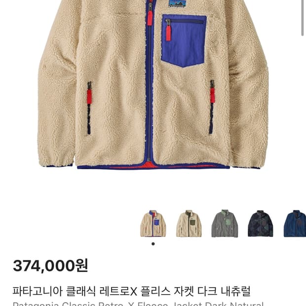 지디 파타고니아 xl 레트로x