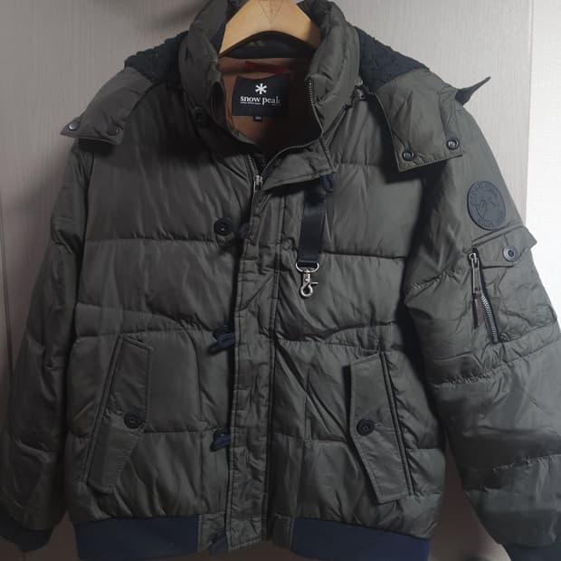 스노우피크 오리털 숏패딩 점퍼, L