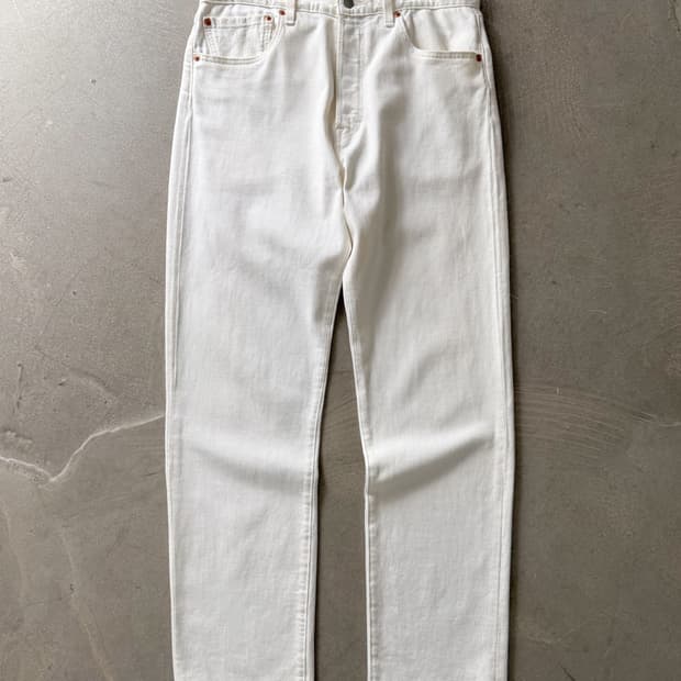 Levi's 501 93 White Denim Pants