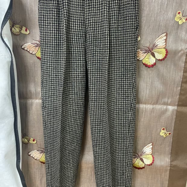 80s 이세이미야케 맨 투턱 코튼팬츠 L